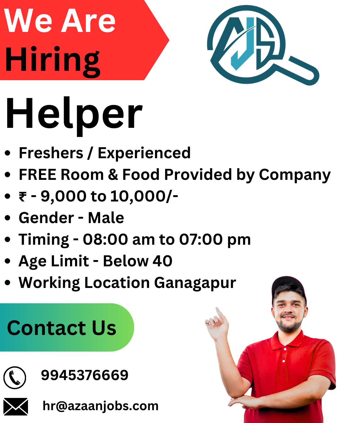 Helper Recruitment 2024